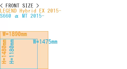 #LEGEND Hybrid EX 2015- + S660 α MT 2015-